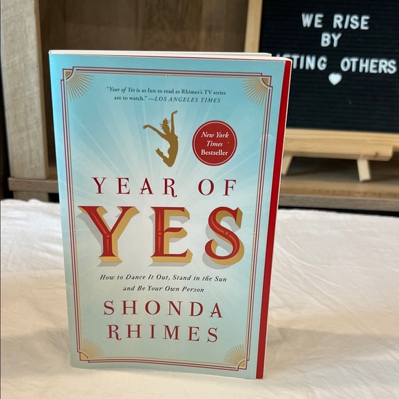 Year of Yes Hardcover Book - Picture 1 of 2